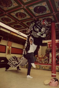 Lion Pose 